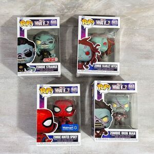 Funko Marvel Zombies WHAT IF series - set of 4